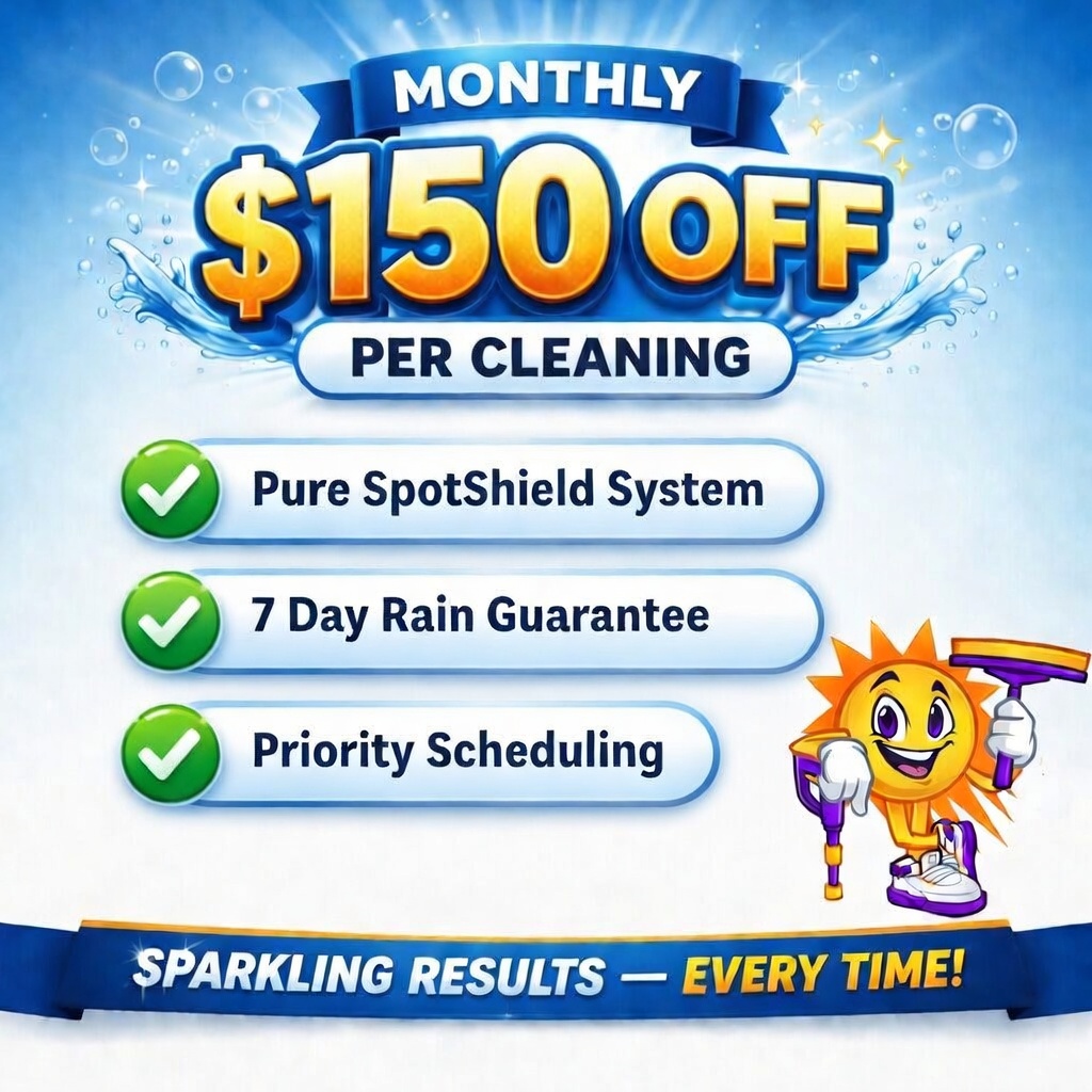 Pure Window Cleaning &ndash; Professional Window, Pressure Washing & Solar Panel Services in Michigan